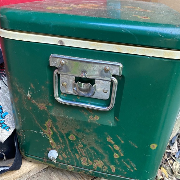 Old school, vintage, Thermos cooler. - Picture 2 of 7